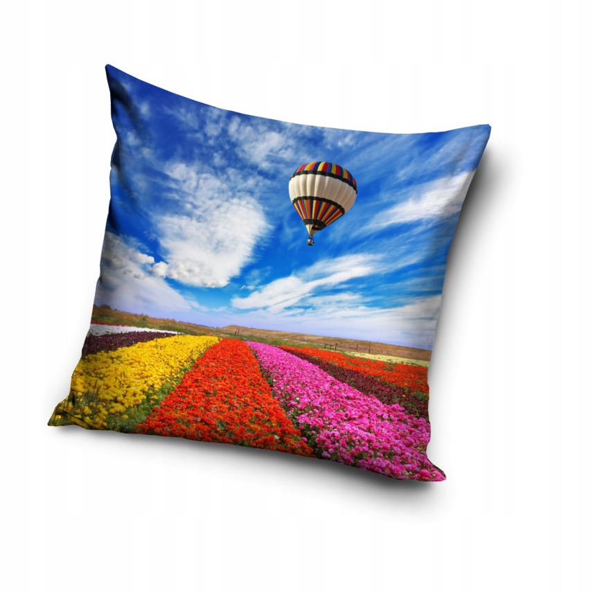 

Poszewka 40x40 Kwiaty Lot Balonem