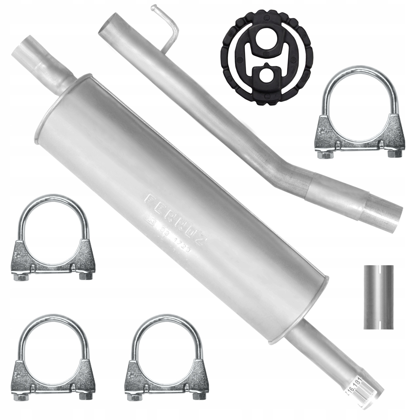 Tlumič Citroen C8 2.0 Hdi Gumové Objímky