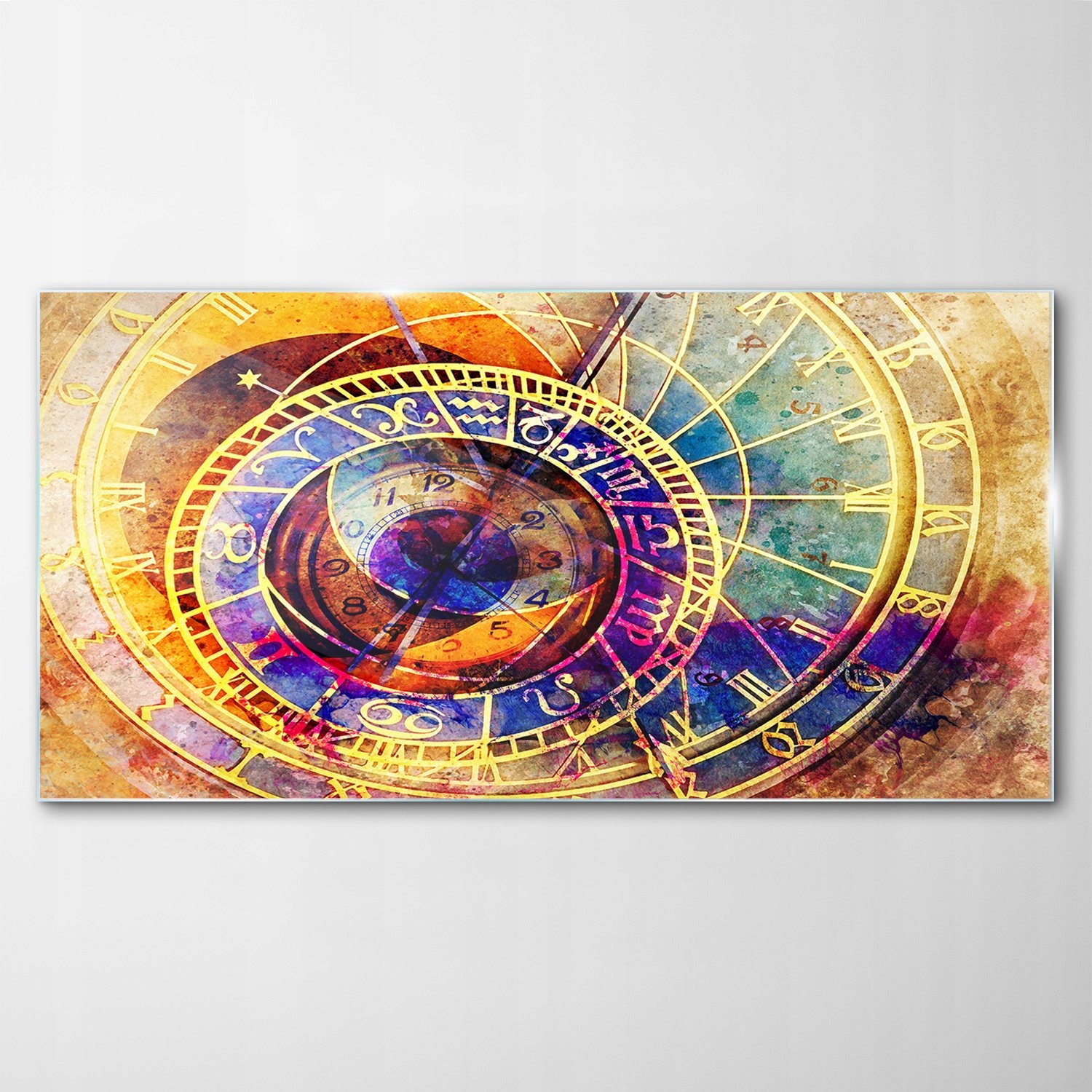 Obraz na skle Dekor znamenia zverokruhu Vesmír 120x60