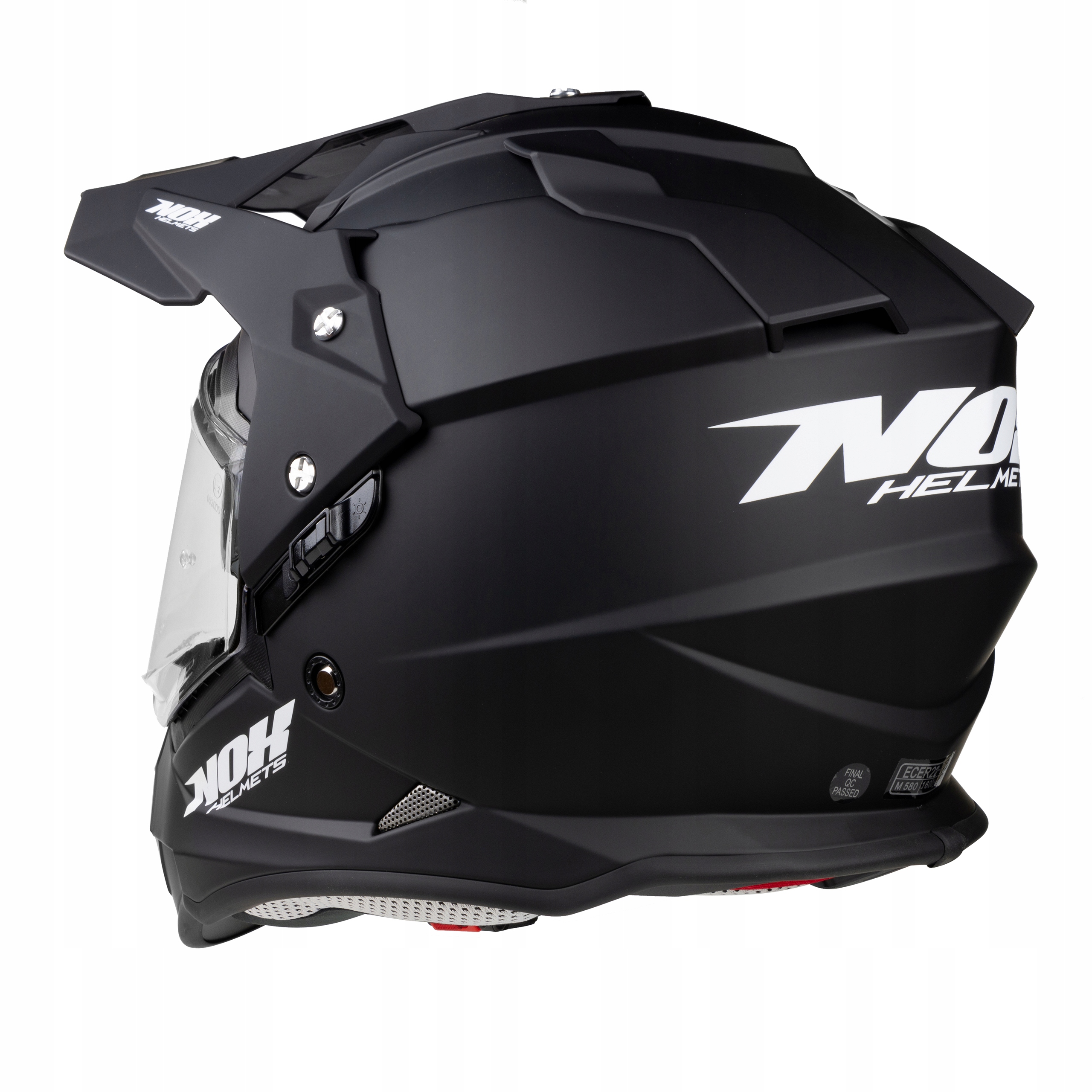 NOX N312 MAT KASK MOTOCYKLOWY CROSS +PINLOCK XXL Obwód głowy 63-64 cm