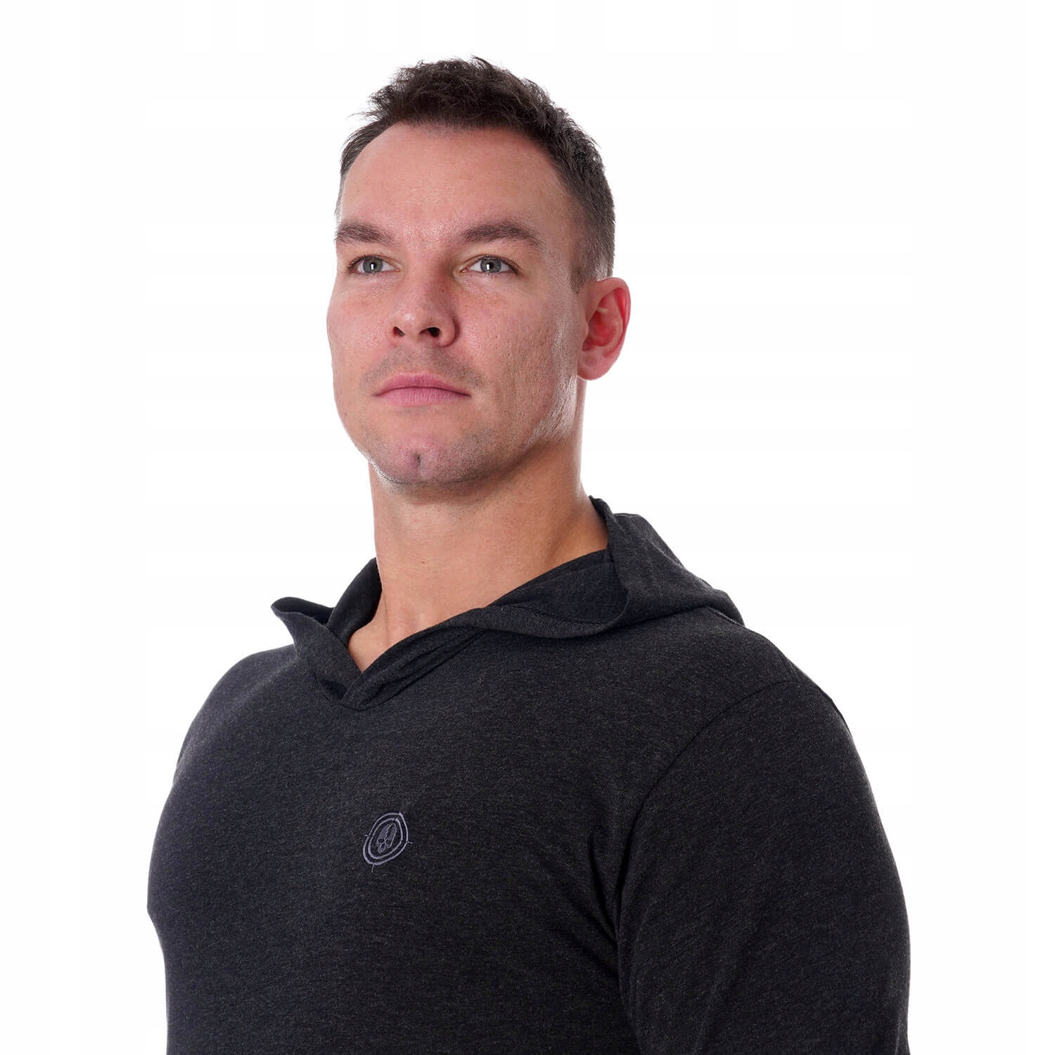 Longsleeve męski z kapturem COMBAT czarny XL Kod producenta 5903802723106