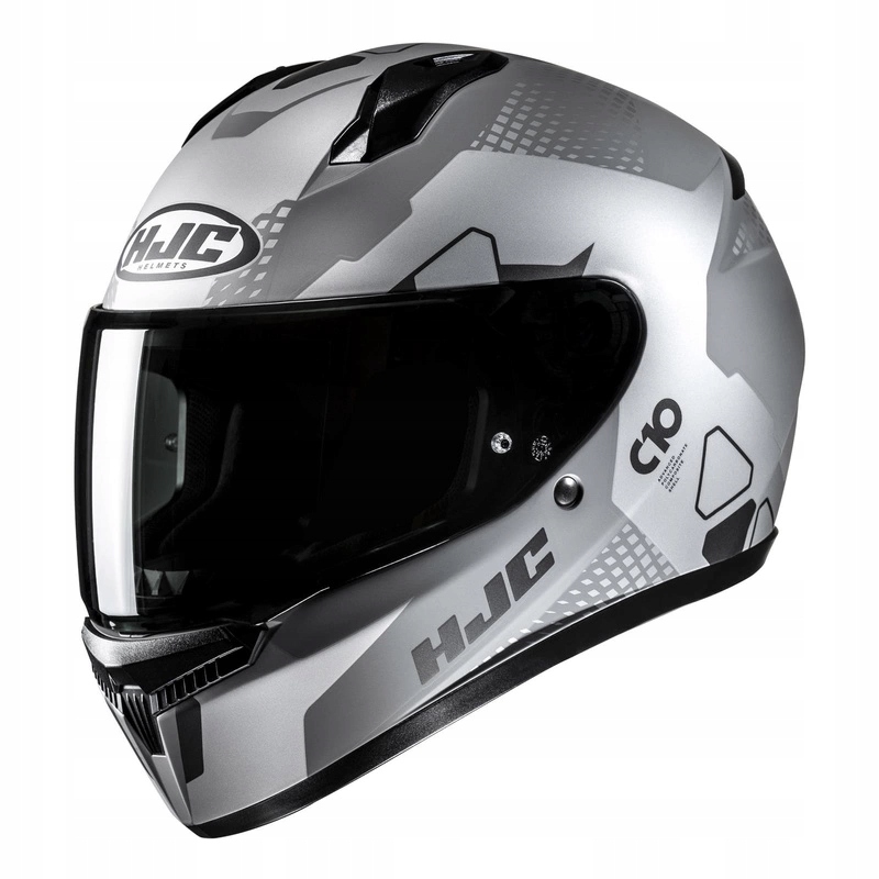 Moto prilba Hjc C10 Aspa Light Grey šedá Darčeky