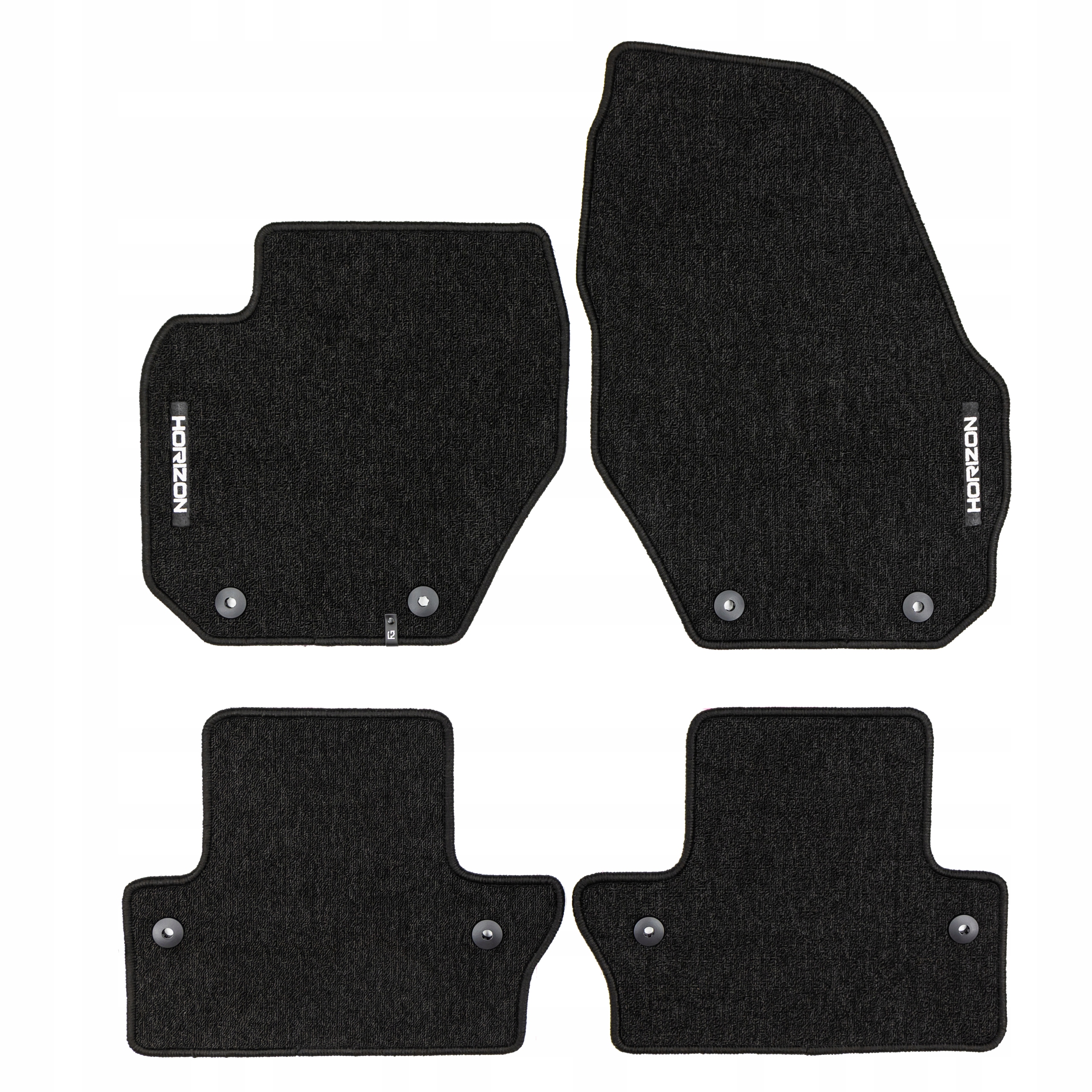 Frogum Velurové koberce Horizon pro Volvo S60 II/V60 I 2010-2018