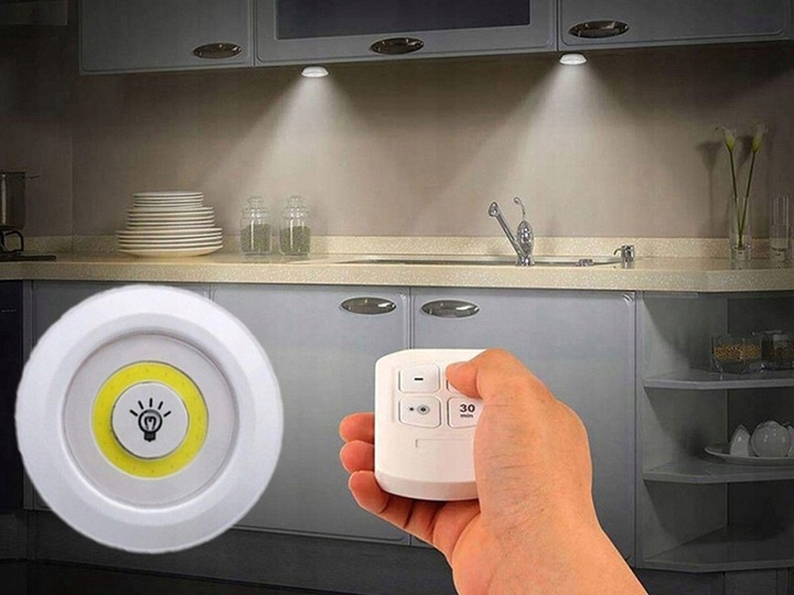 6x LAMPKA LED BEZPRZEWODOWA LAMPA PILOT NA BATERIE Kod producenta 5903858130361