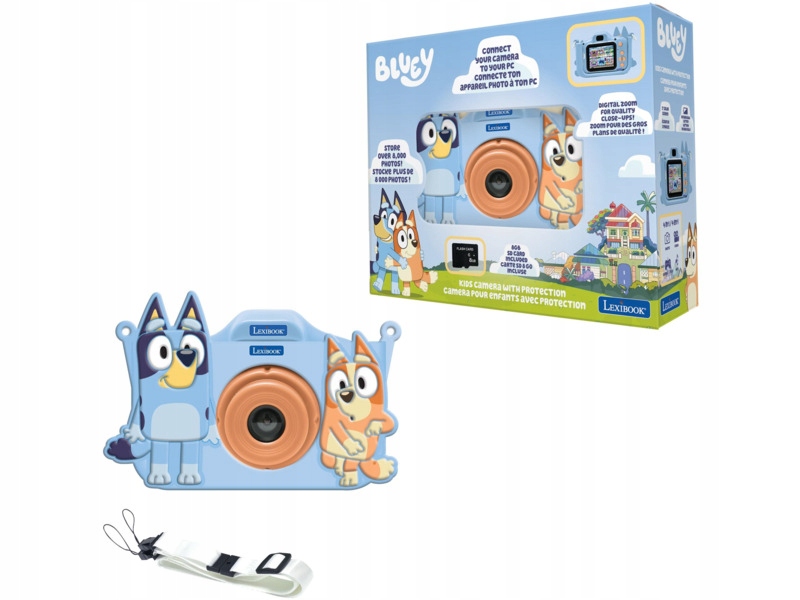 Zabawka aparat Lexibook Bluey DJ078BY
