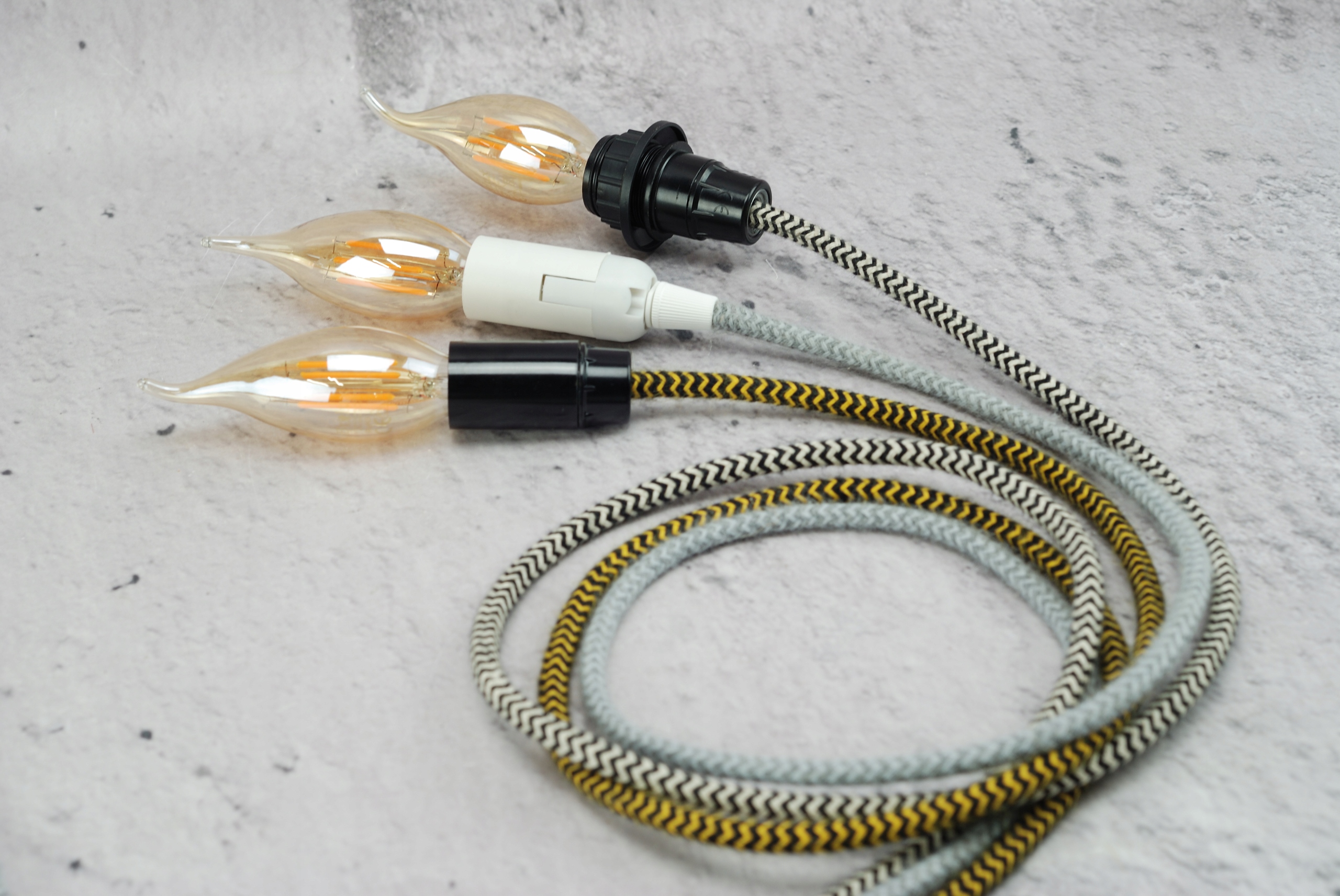 żarówka LED 4W 320lm EDISON e14 świeca LOFT pająk Kolor szkła kolorowe