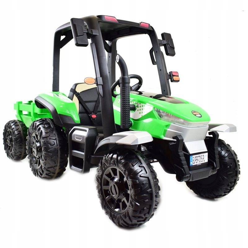 Olbrzymi Traktor Z Przyczepą ,24V, 4X4 JAKOŚĆ/BLT206