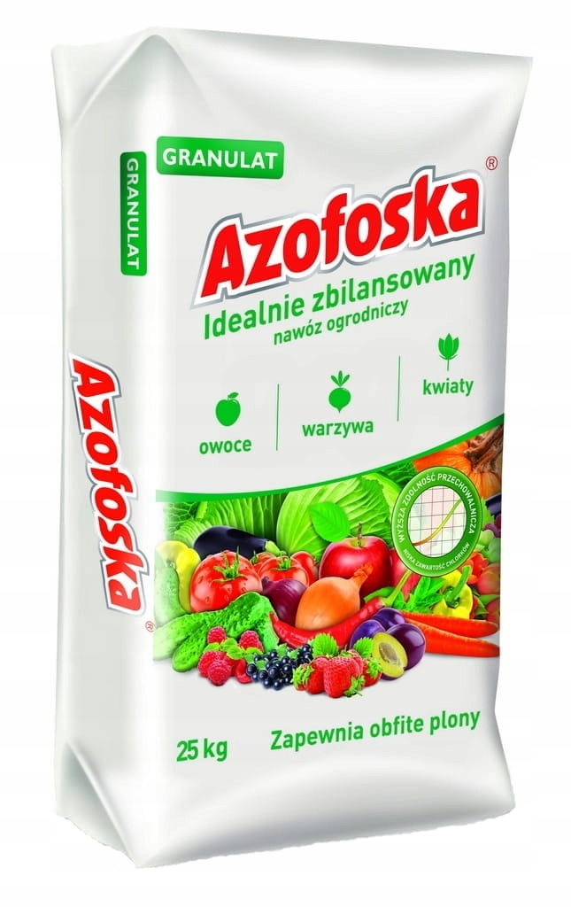 Azofoska granulowana nawóz uniwersalny worek 25kg