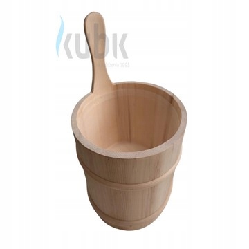 Sauna Ceber drewniany Blu Osika 4 L