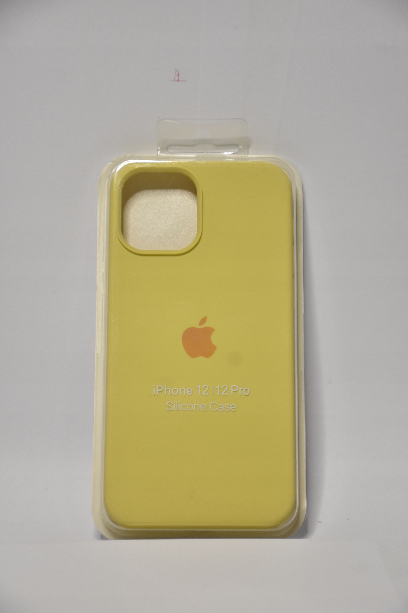 Etui Apple Silicone Case iPhone 12|12 Pro Żółty