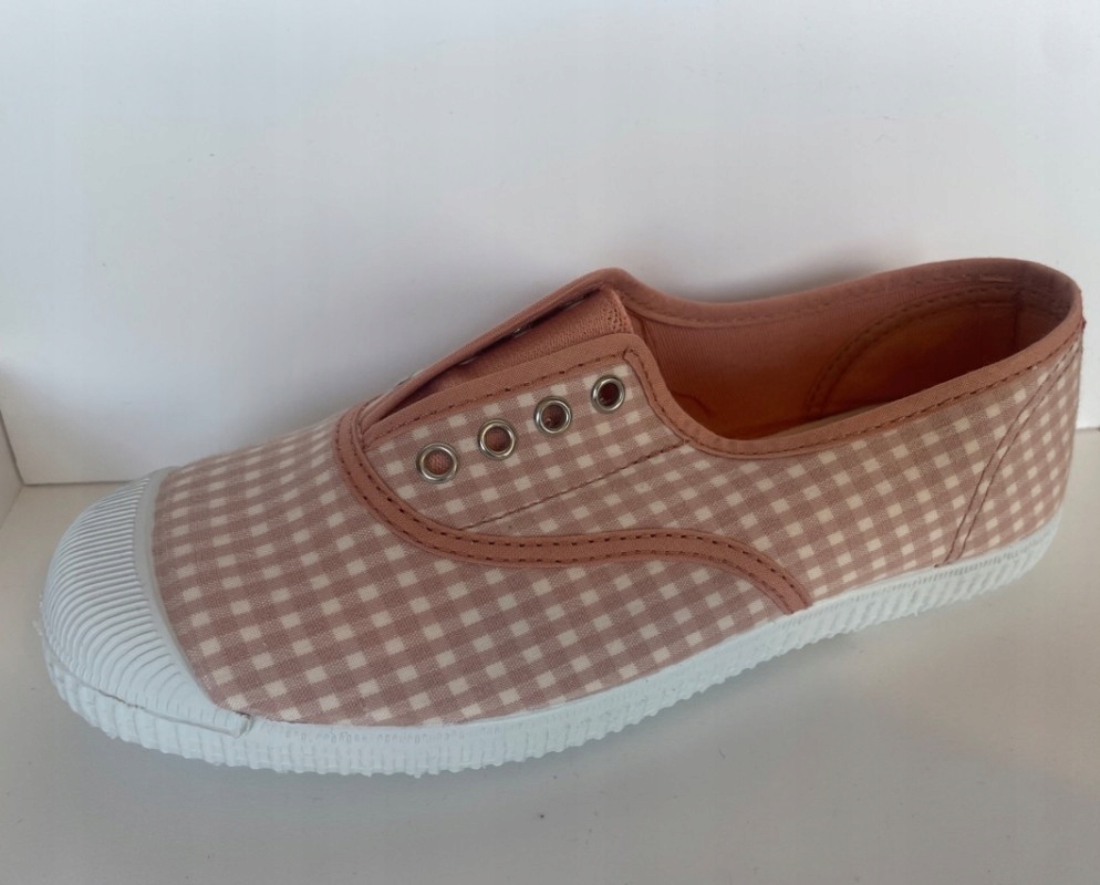 Tenisówki kapcie w kratkę buty trampki Cienta 70-052-142 r33