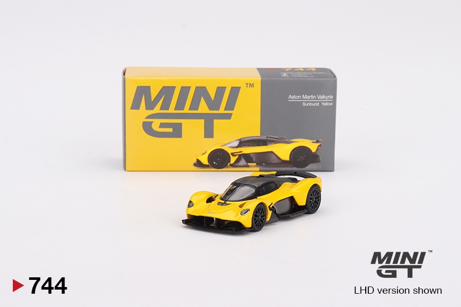 Mini Gt Aston Martin Valkyrie 2023 Sunburst Yellow 1:64