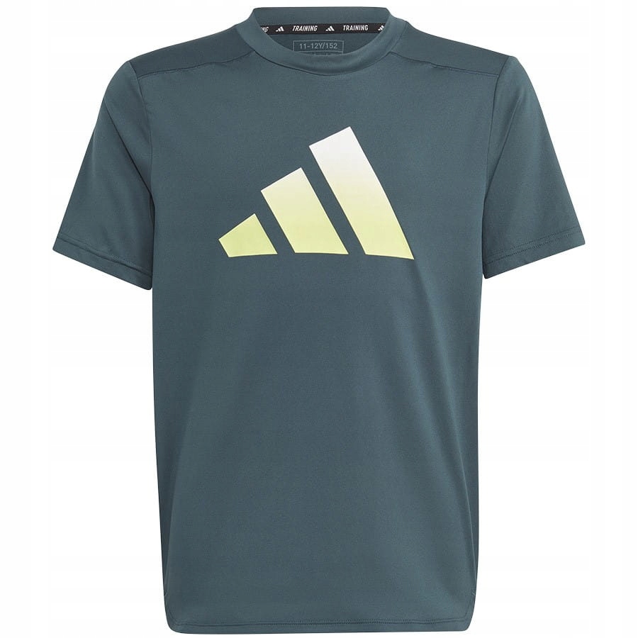 Koszulka adidas Ti Tee Jr IJ6416 Zielony, 140 CM