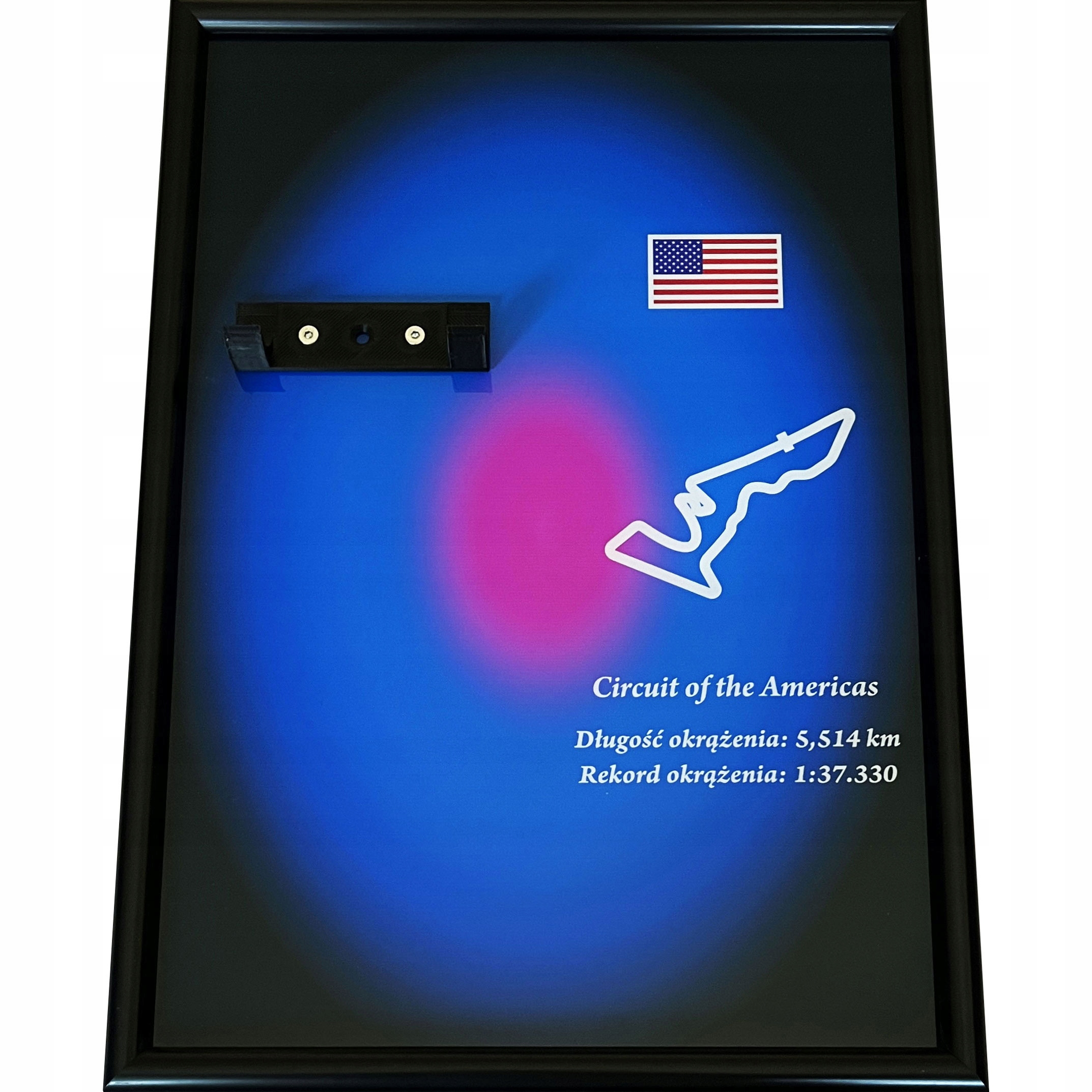 Rámeček s držákem pro Lego Speed Champions 77248 Formule F1 Bwt Alpine Team