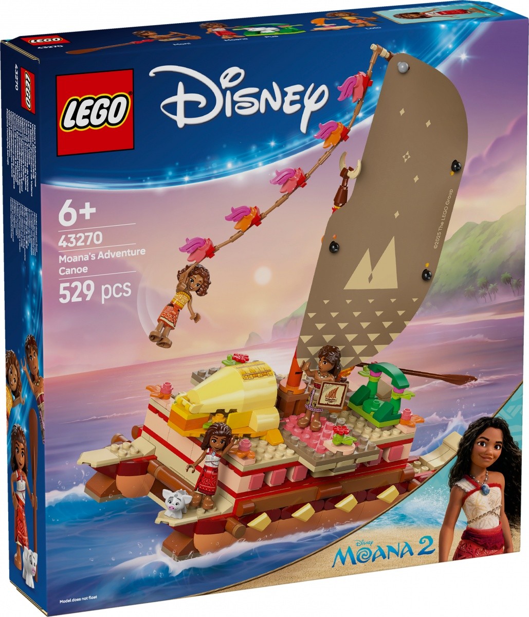 Lego Stavebnice Disney 43270 Kajakové dobrodružství Vaiany