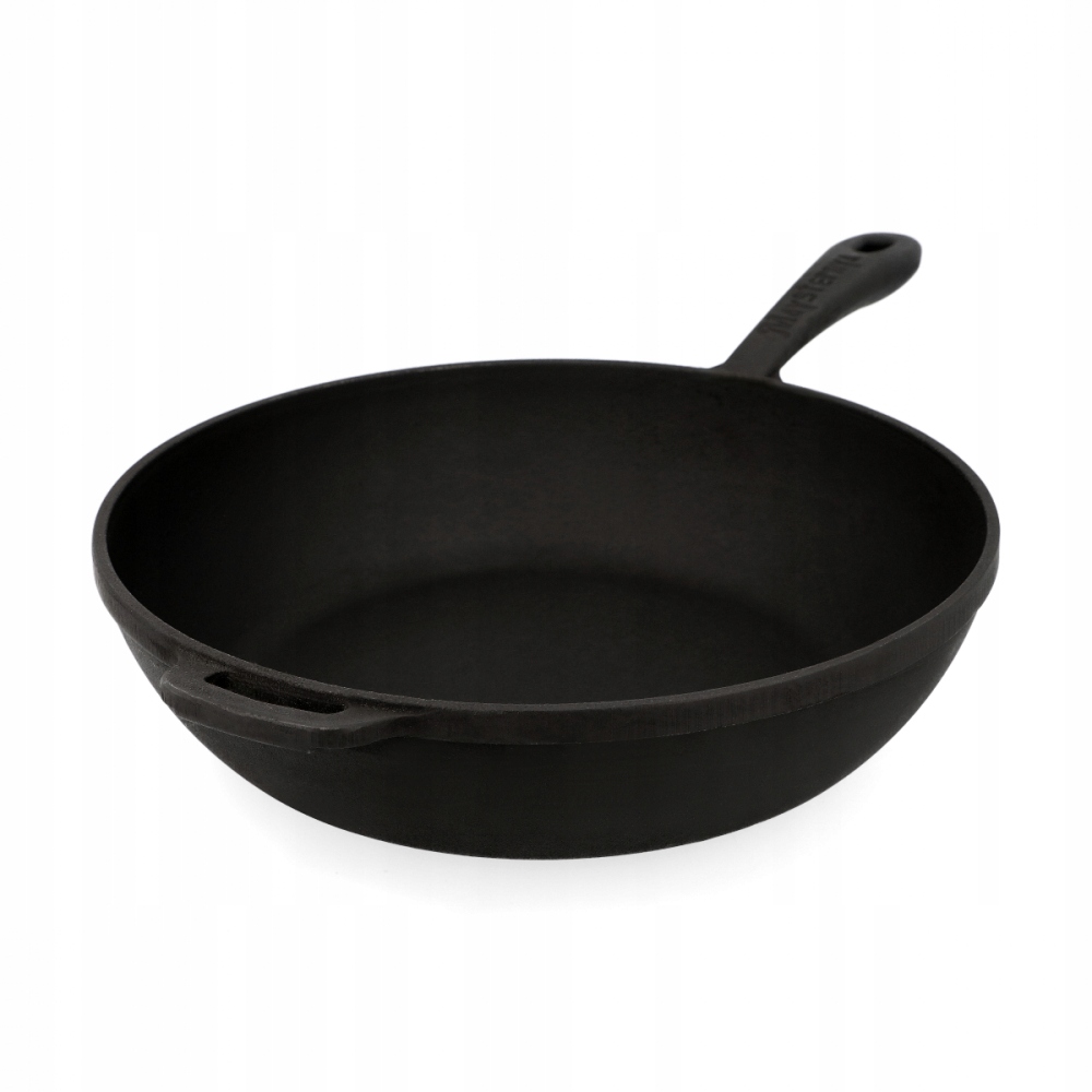 

Patelnia żeliwna Maysternya Iron Deep 24 cm czarna