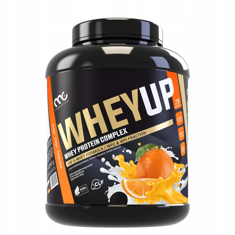 Muscle Clinic Whey Up 2250 g Wpc syrovátkový koncentrát čistý Top