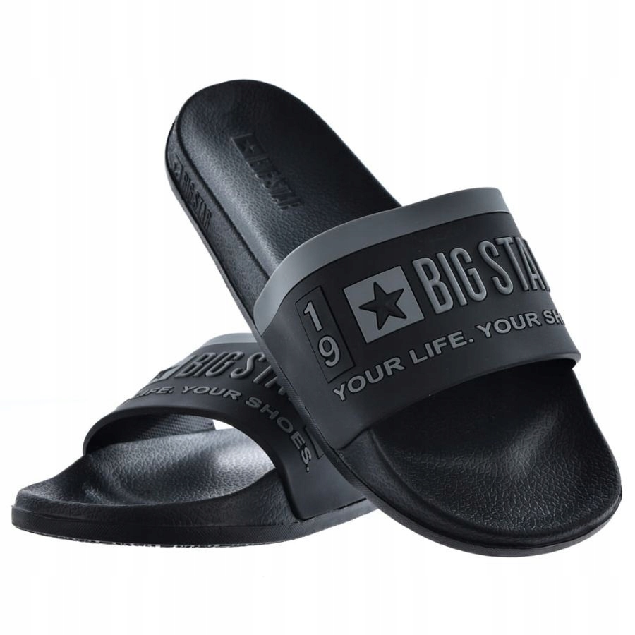 KLAPKI DAMSKIE BIG STAR NA PLAŻE BASEN PO DOMU GUMOWE PIANKA Model T274022