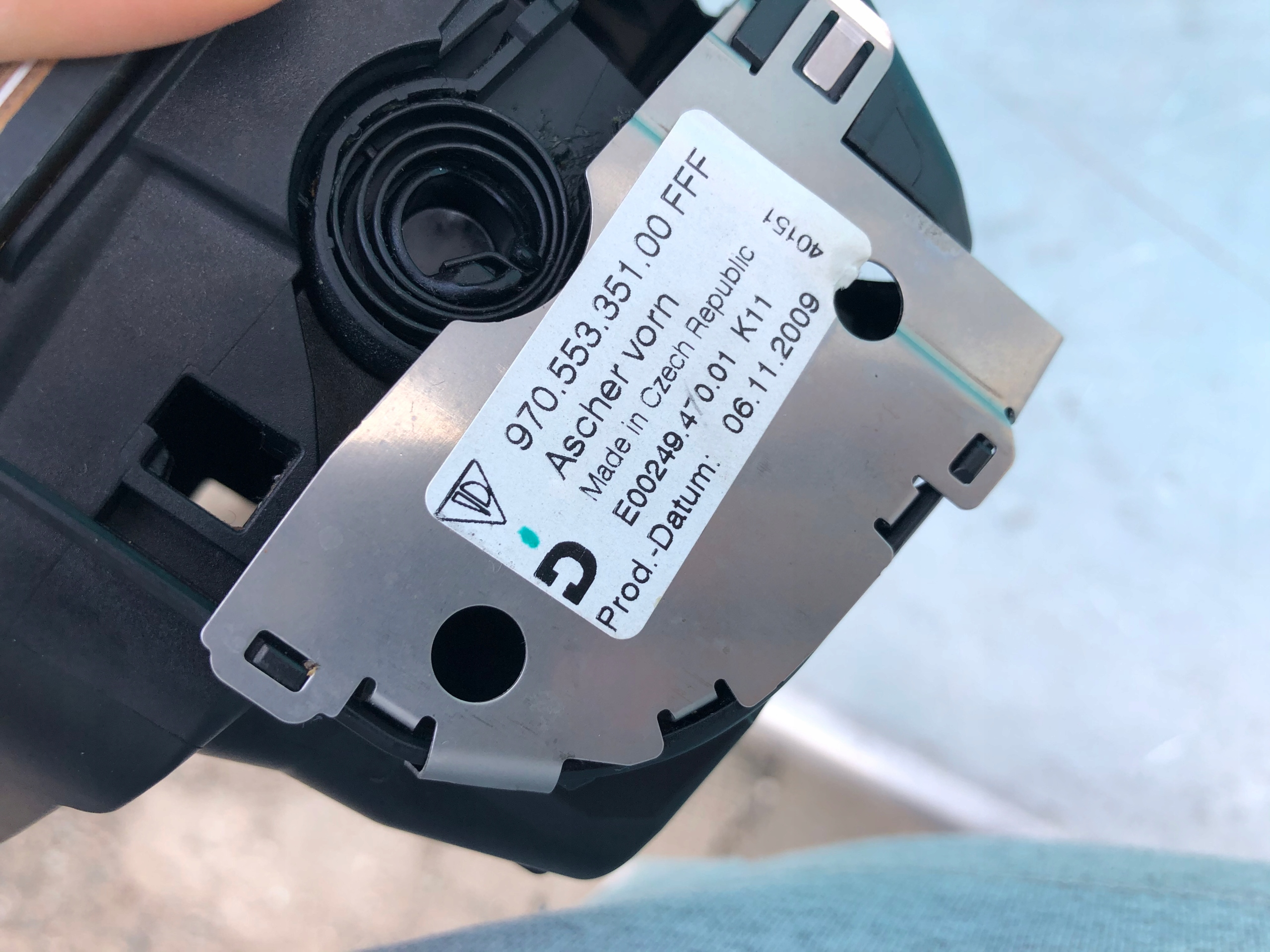 PORSCHE PANAMERA 970 рамка декор древесина консоль