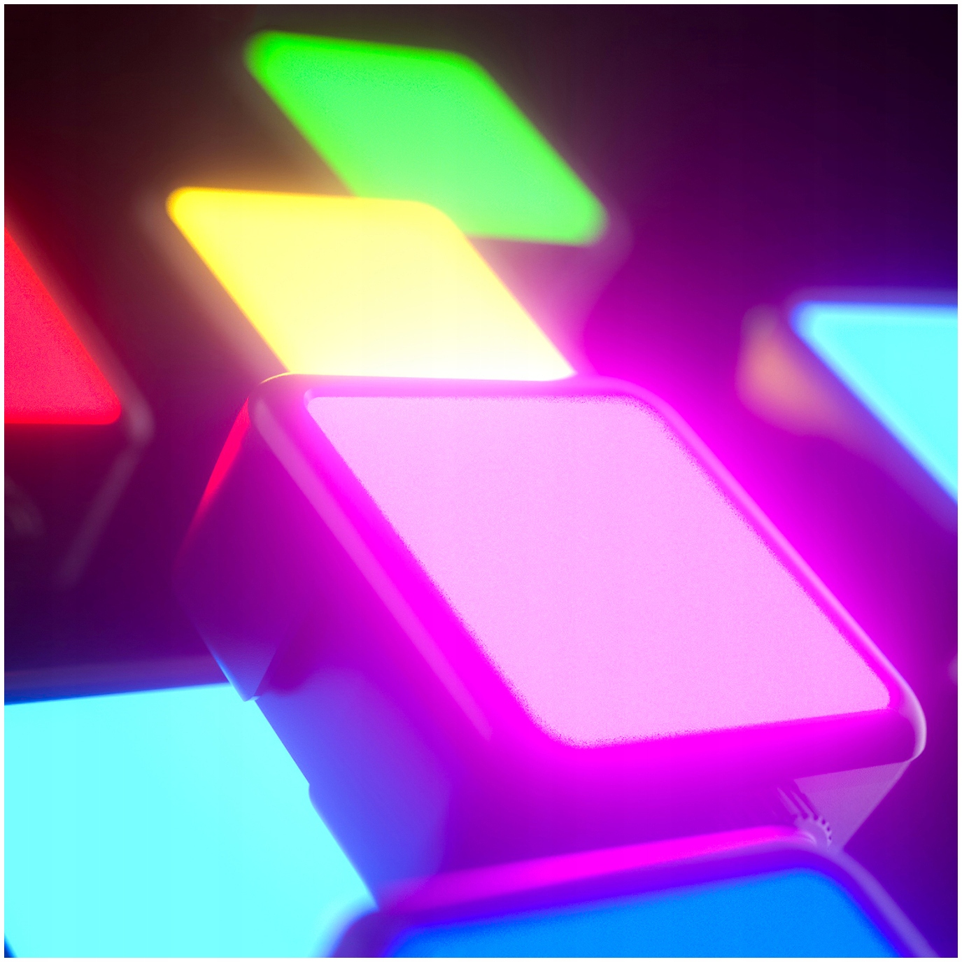 Lampa RGB oświetlenie ciągłe LED 2000mAh vlog foto Moc żarówki/świetlówki 6 W