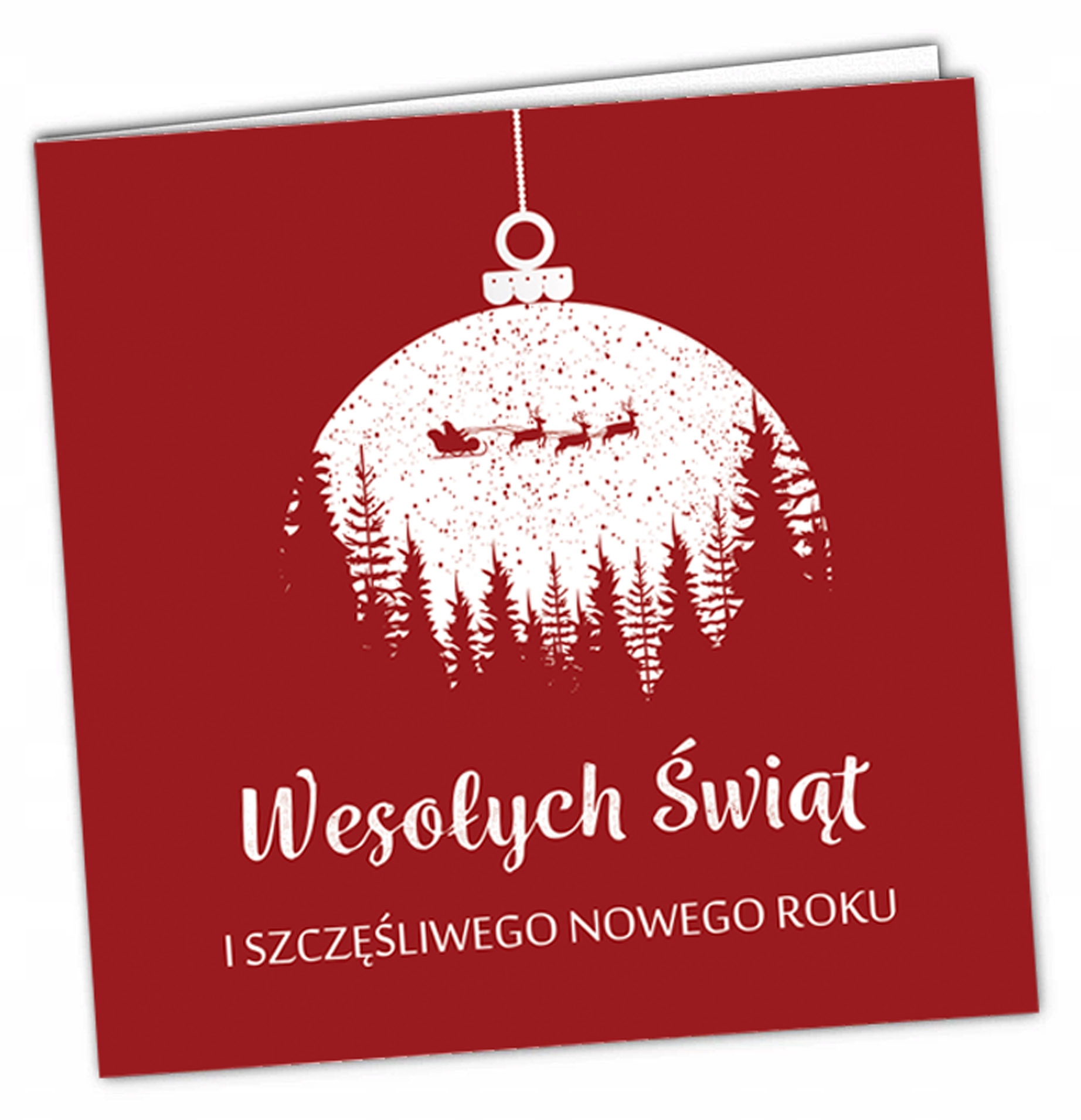 

Firmowe Biznesowe Kartki Świąteczne Logo 50 sztuk