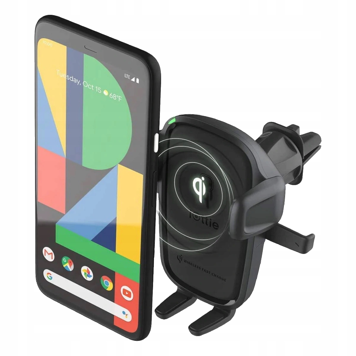 Uchwyt samochodowy iOttie Easy One Touch Wireless 2 do kratki i CD 15W