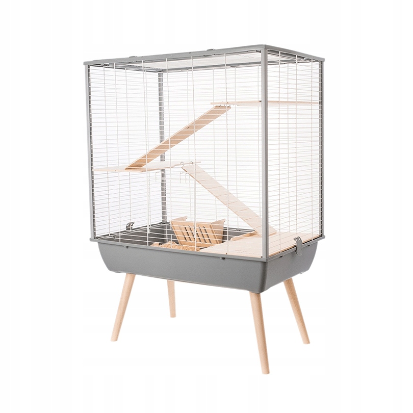 Levně Klec Neo Cosy pro velké hlodavce H80 Zolux [šedá barva]