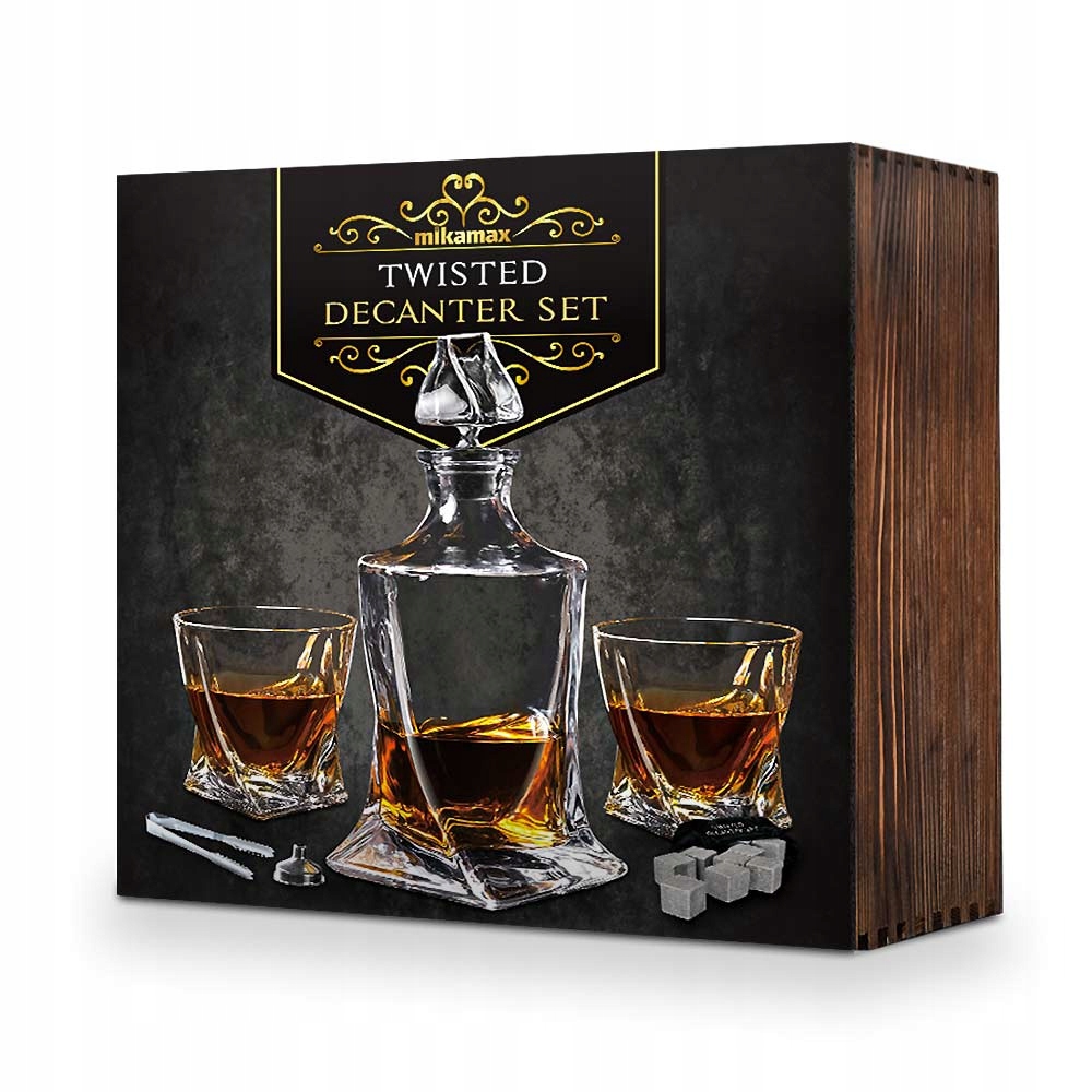 

Zestaw Do Whisky W Skrzynce urodziny 18-99