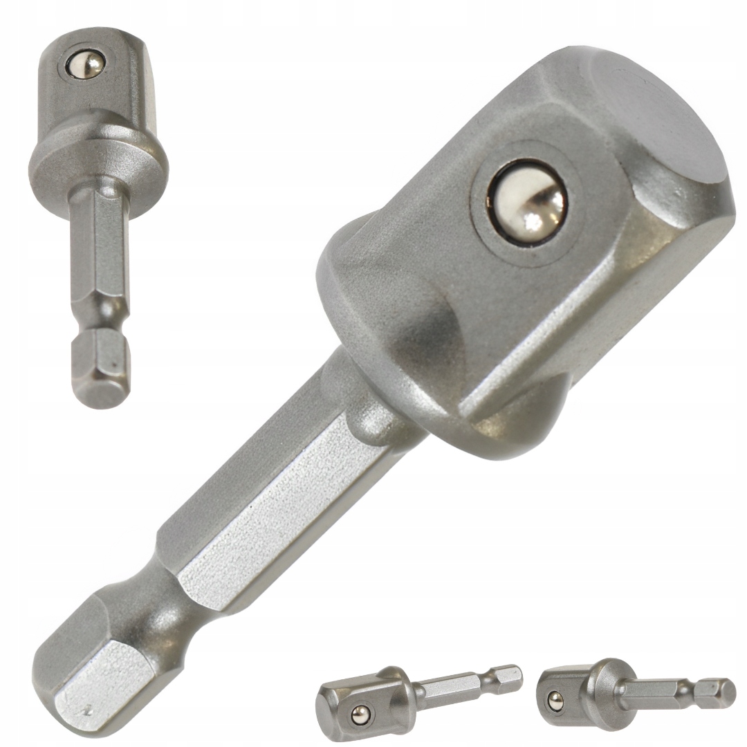 Adapter Redukcja Przejściówka Klucza Nasadek 1/2''x 1/4" Do Wkrętarki C4419