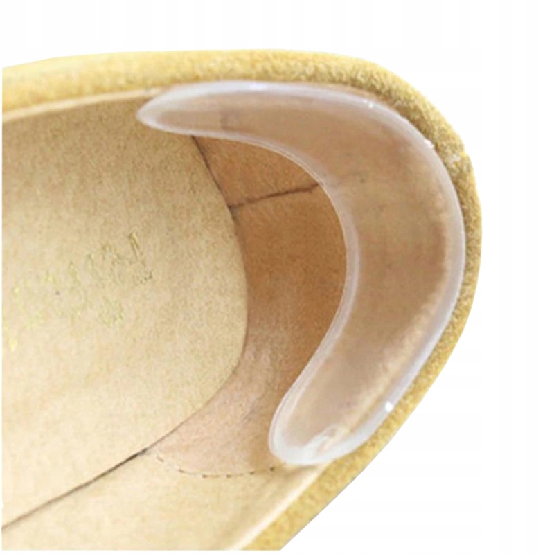 ZAPIĘTKI ŻELOWE Z KLEJEM WKŁADKI DO BUTÓW OBUWIA Kolor dominujący bezbarwny