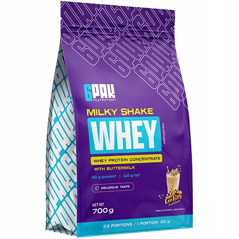 Balení 6 Kusů Milky Shake Whey 1800G Bílkoviny S Lahodnými Příchutěmi