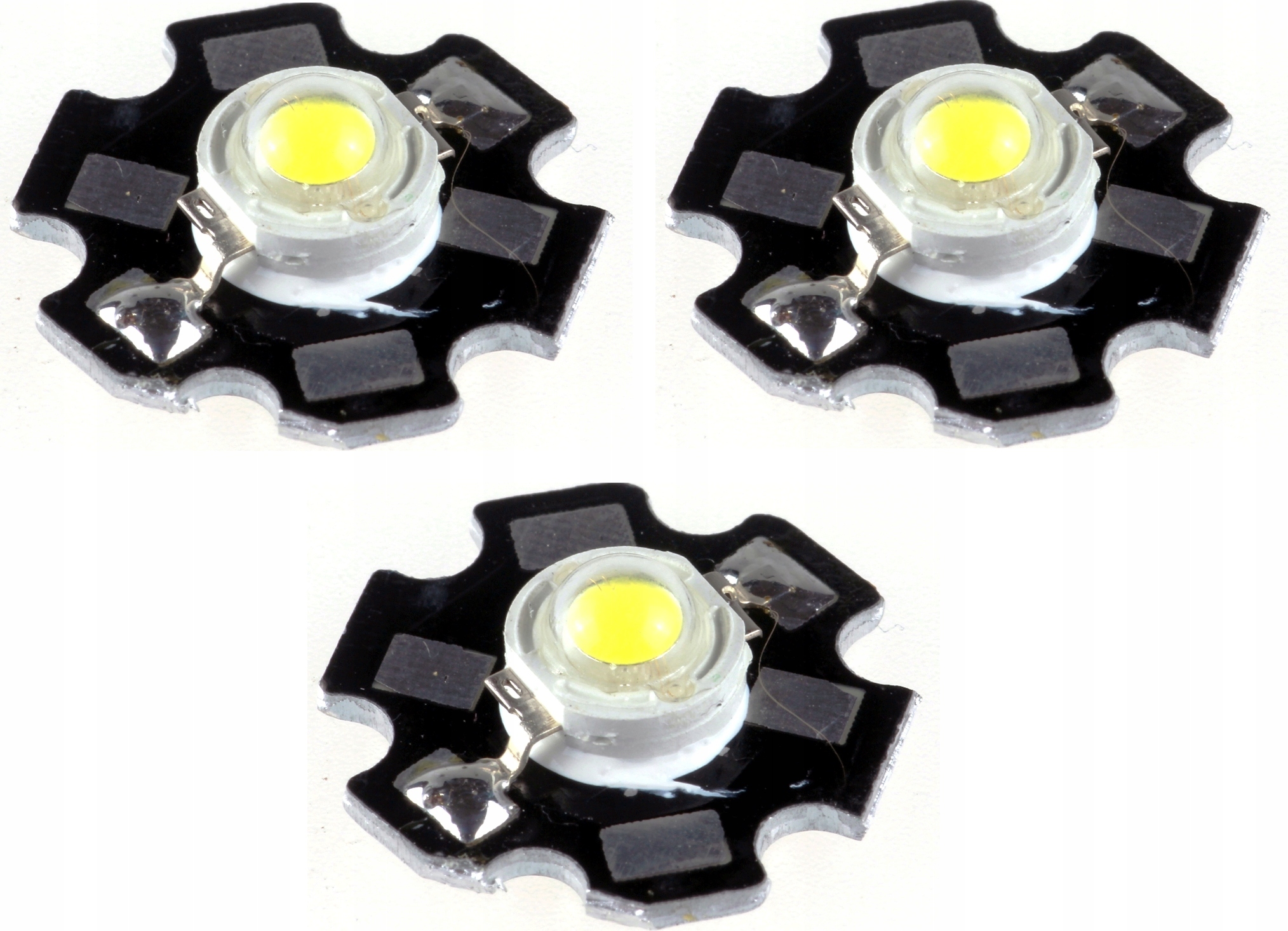 

Dioda Power Led 3W Epistar 6500K na Pcb 3sztuk