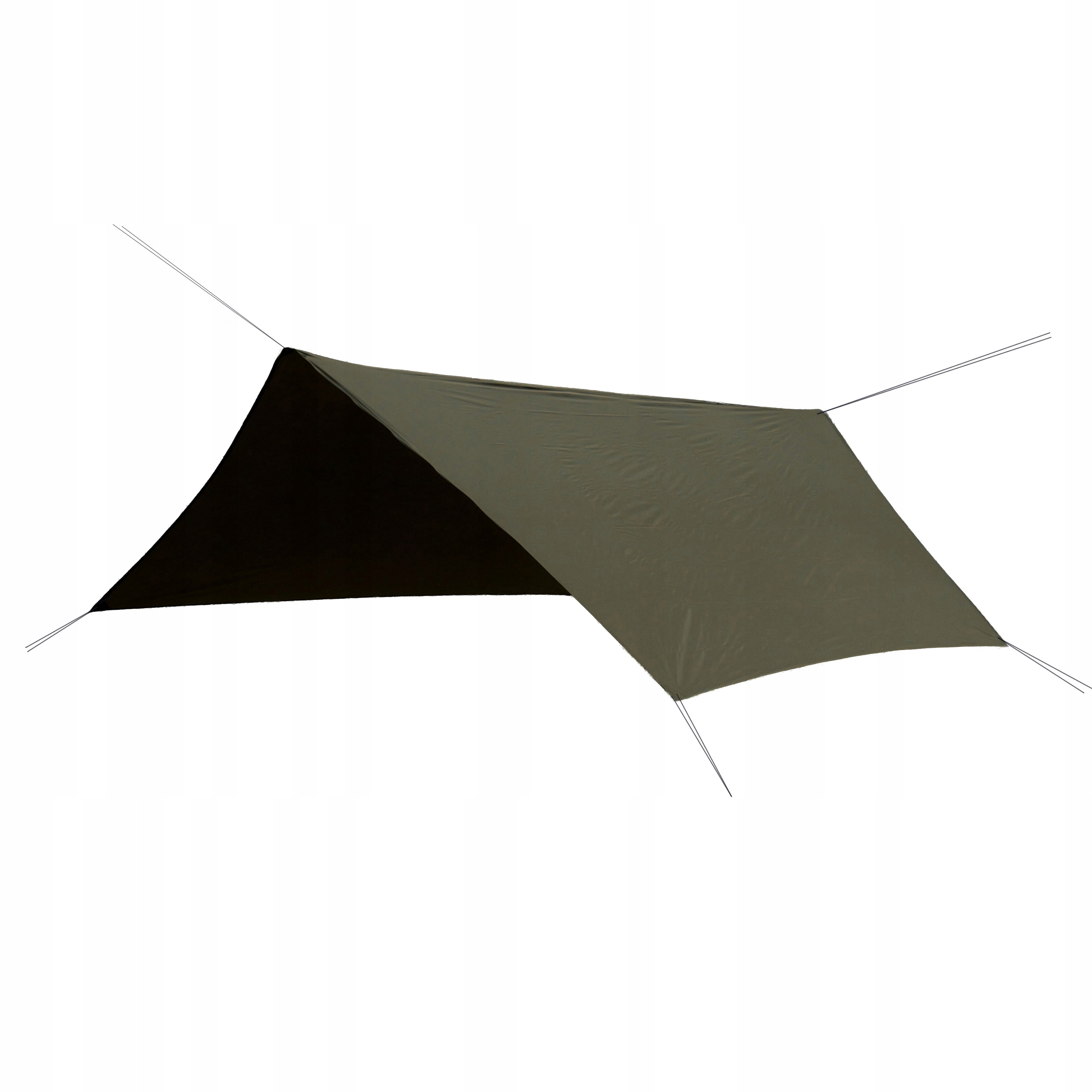 Tarp TigerWood T2 3x3, khaki/černá