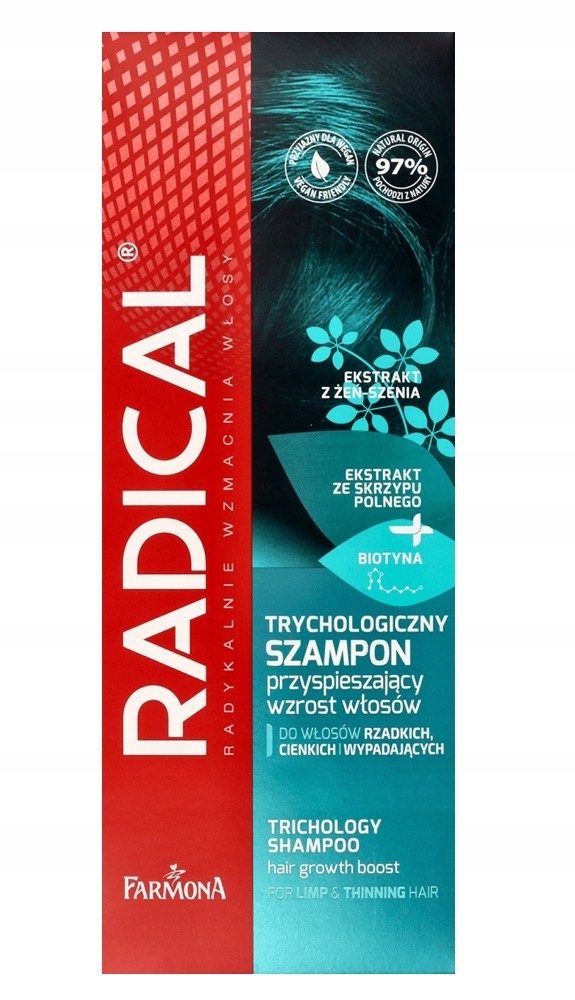 

Radical trychologiczny Szampon przyspieszający wz