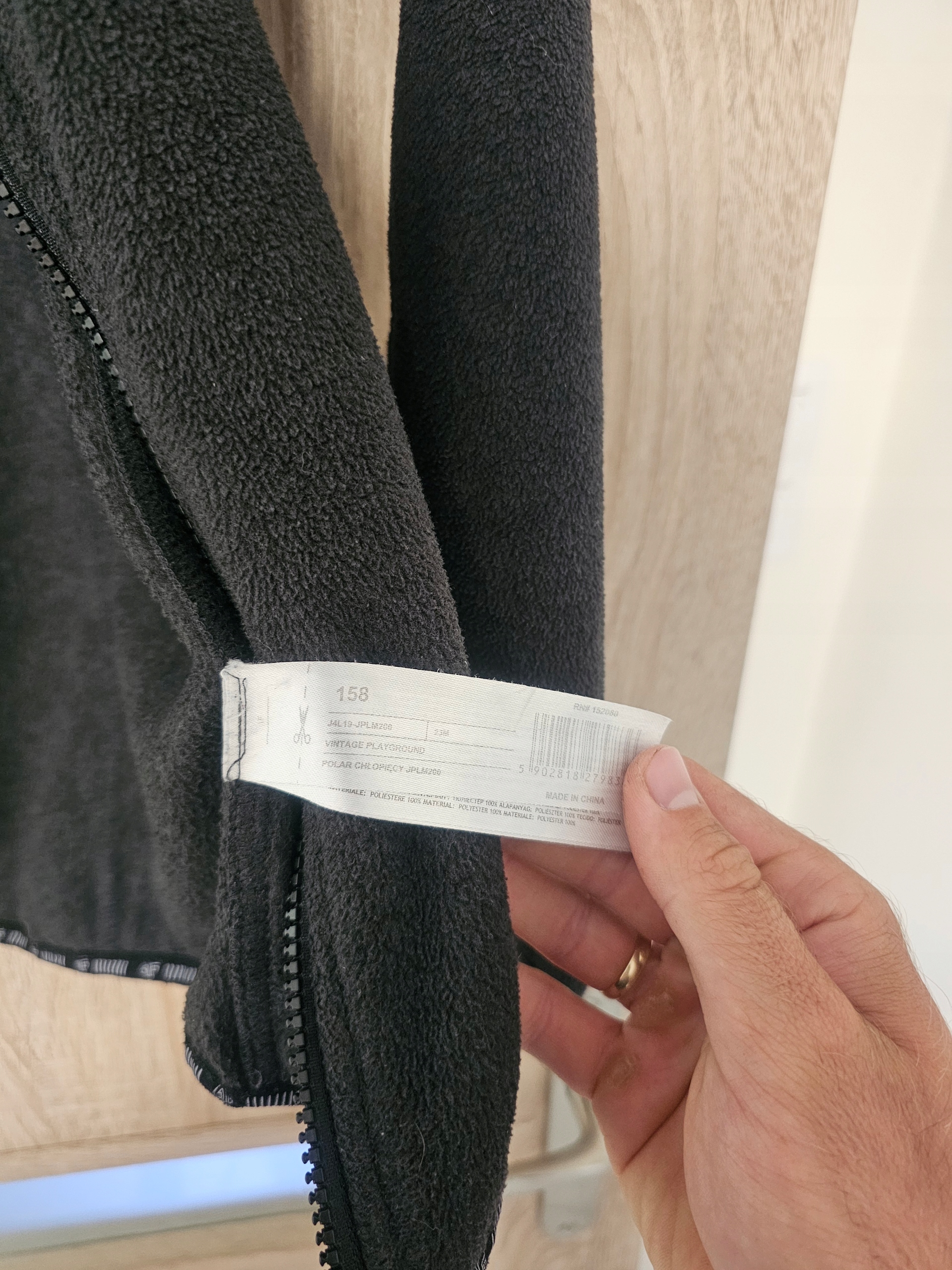 Bluza polar dziecięcy 4F rozmiar 158 Rodzaj Rozpinane