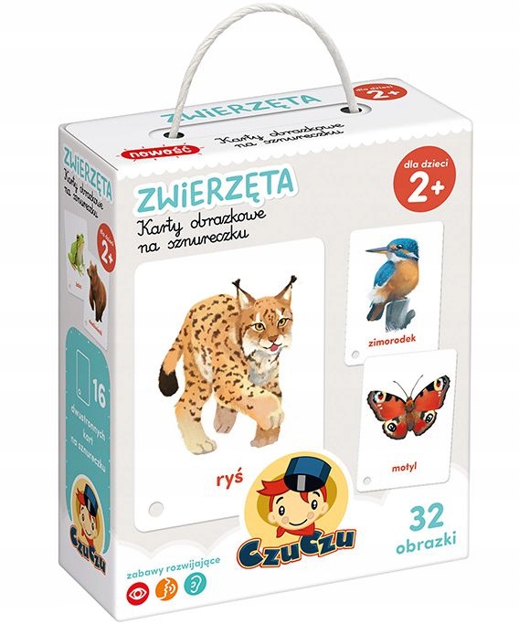 

Czuczu Karty Obrazkowe Książeczka Na Sznureczku