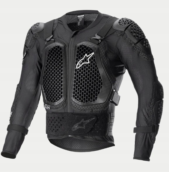 Tričko S Chráničmi Alpinestars Bionic Action V2 Black (XL)