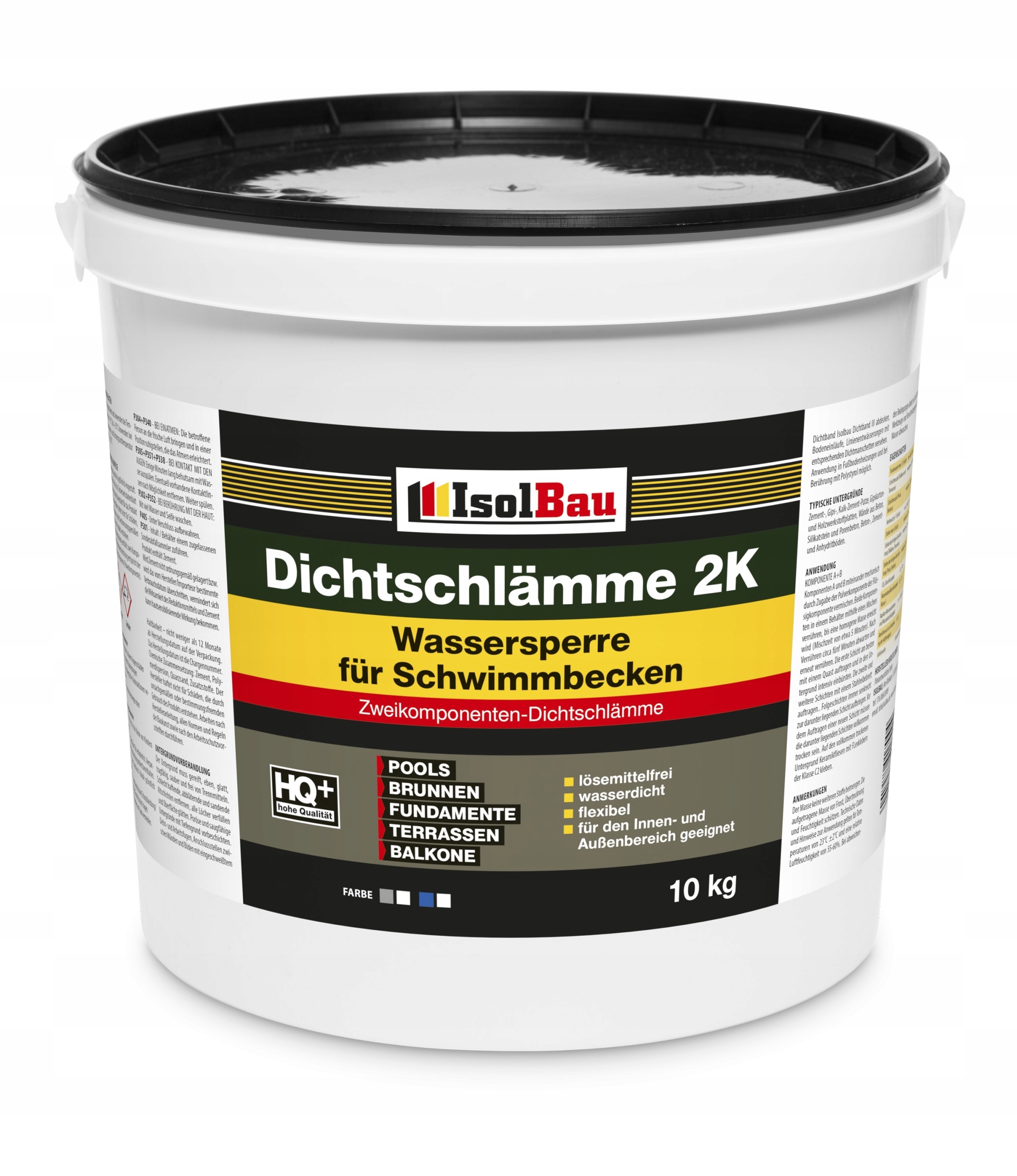 IsolBau Szlam Uszczelniający 2K Dichtschlämme 10kg