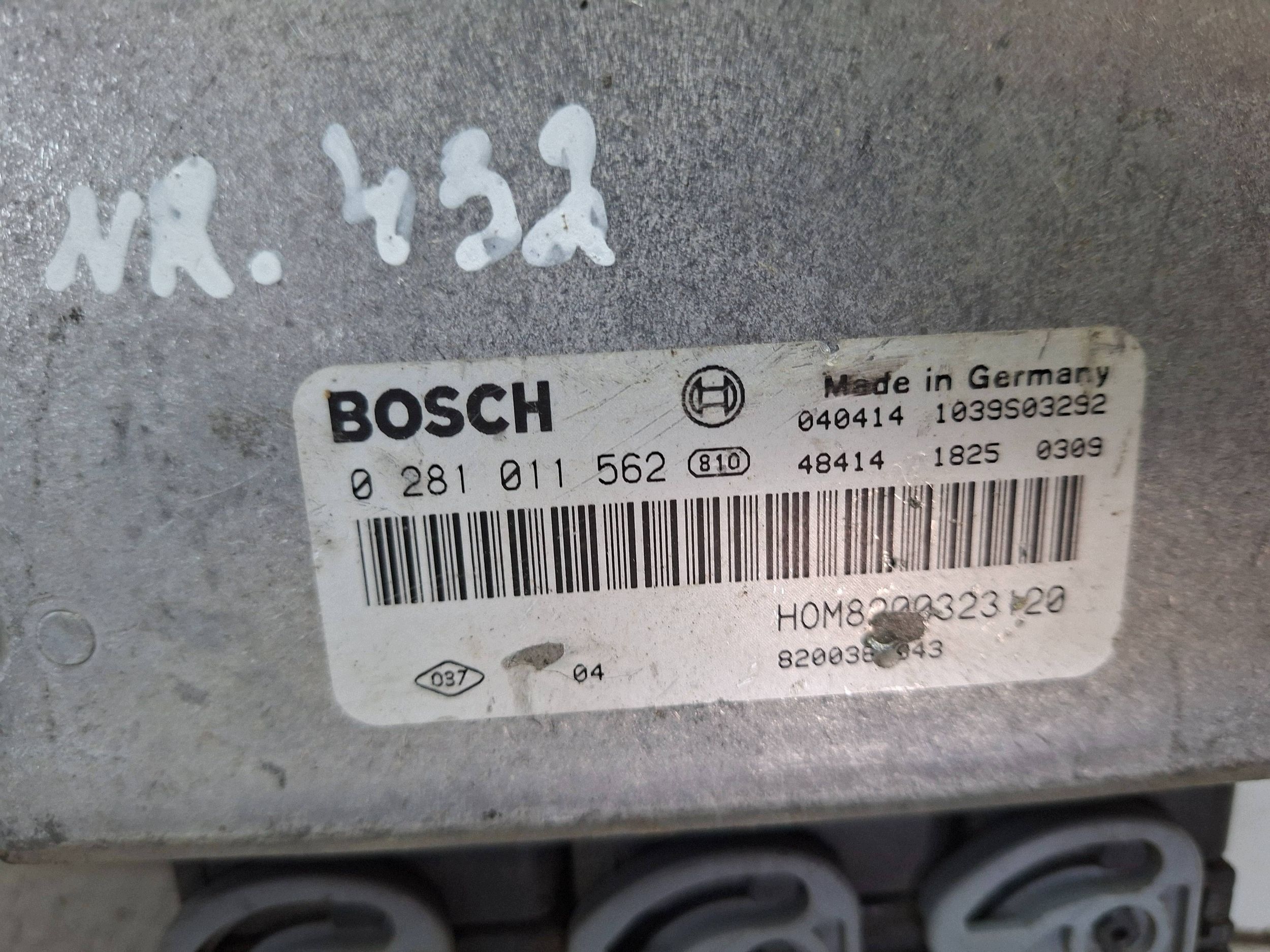 Centralina Motore 0281011562 8200323120 RENAULT KANGOO e 1.9 DCI