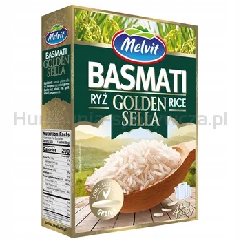 Levně Melvit Rýže Basmati Golden Sella 4 x 80 g
