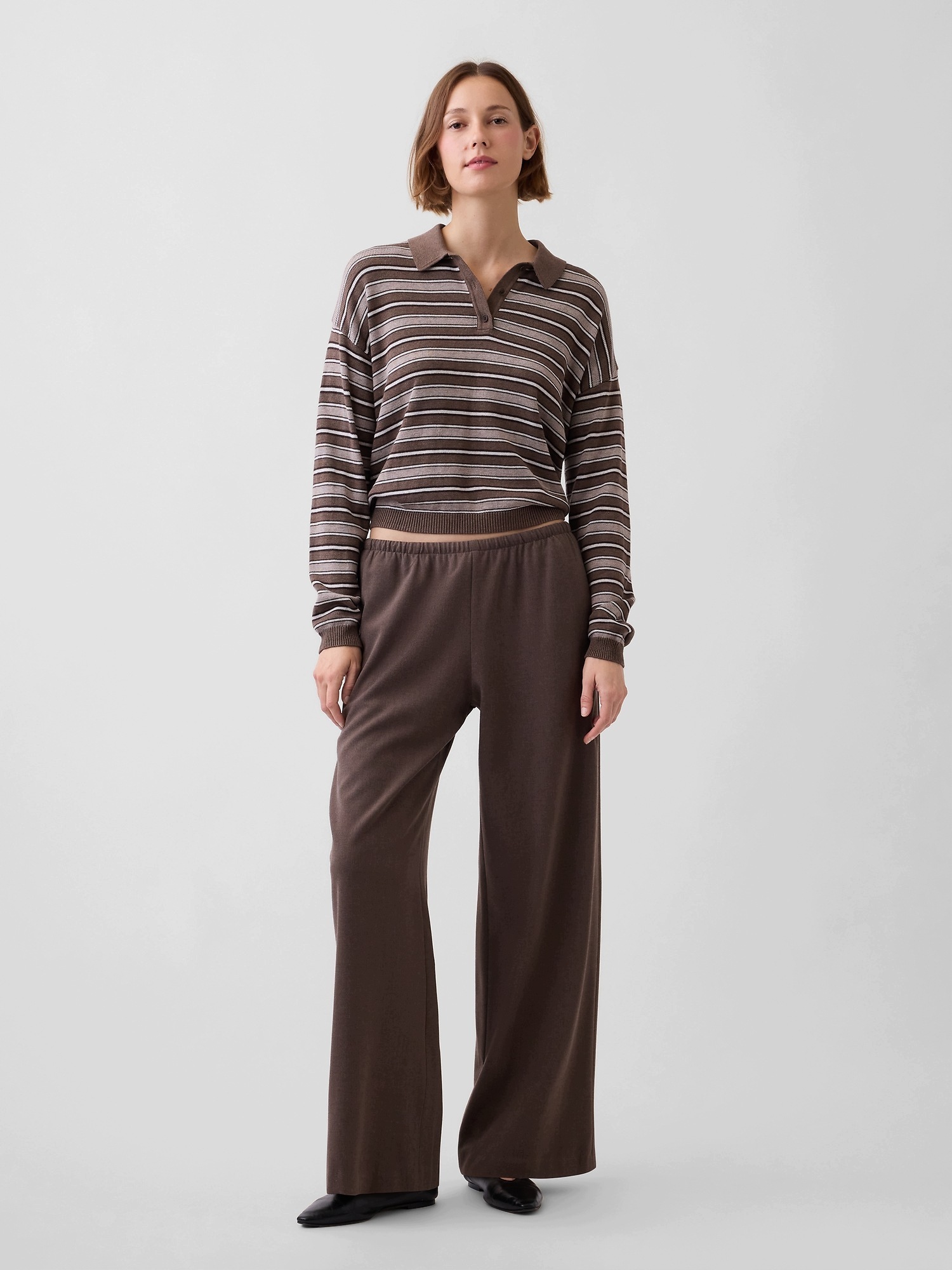 Gap Kalhoty Wide-Leg Easy