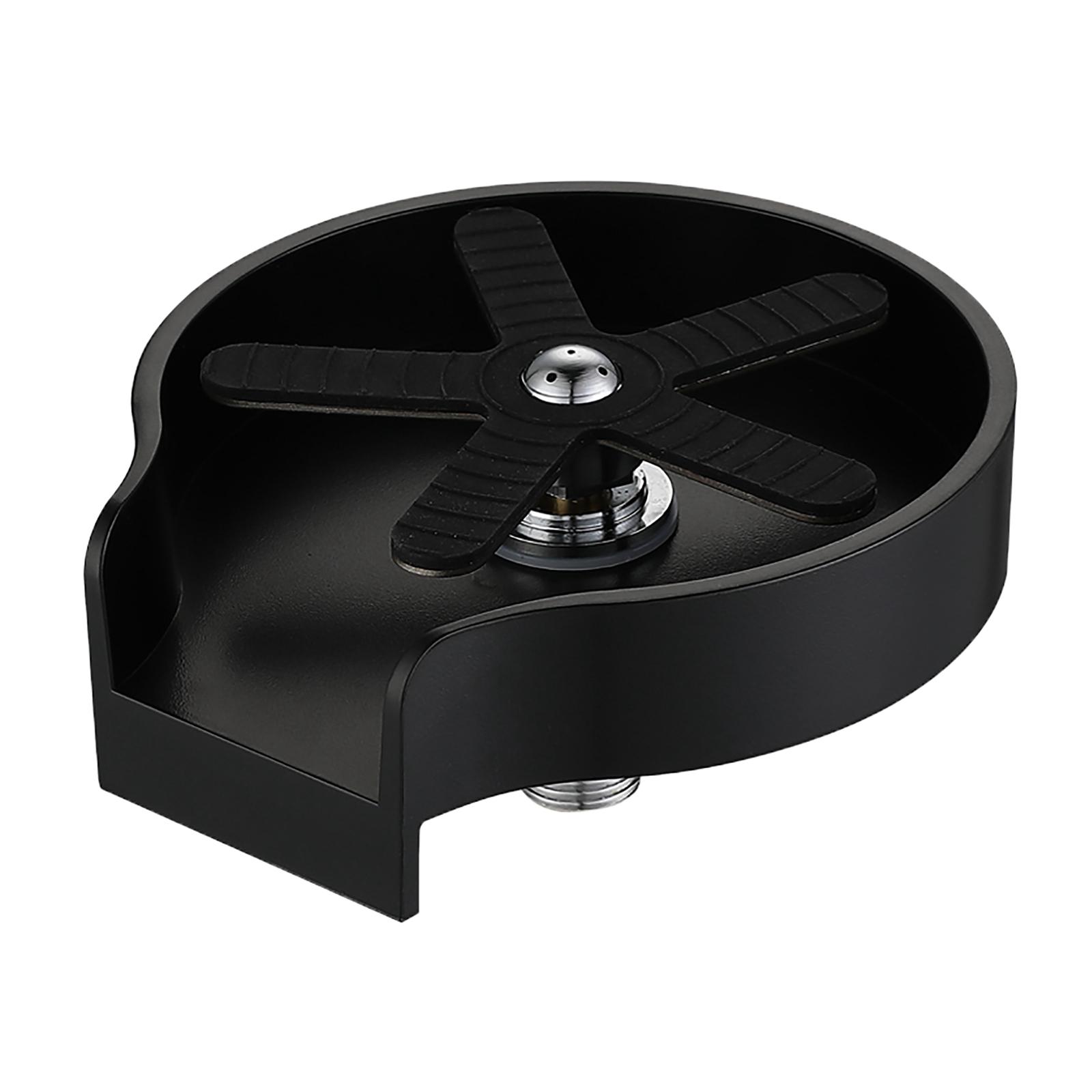 Plukacz szklany z taca Podkladka do kubkow do