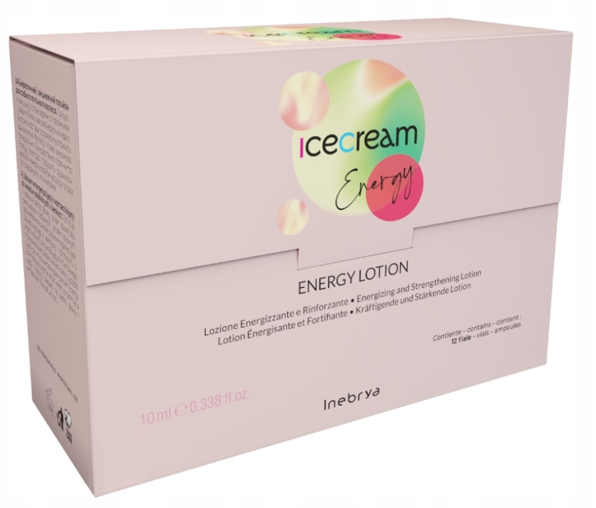 

Inebrya Lotion Ampułki Energy Ice Cream 10x12