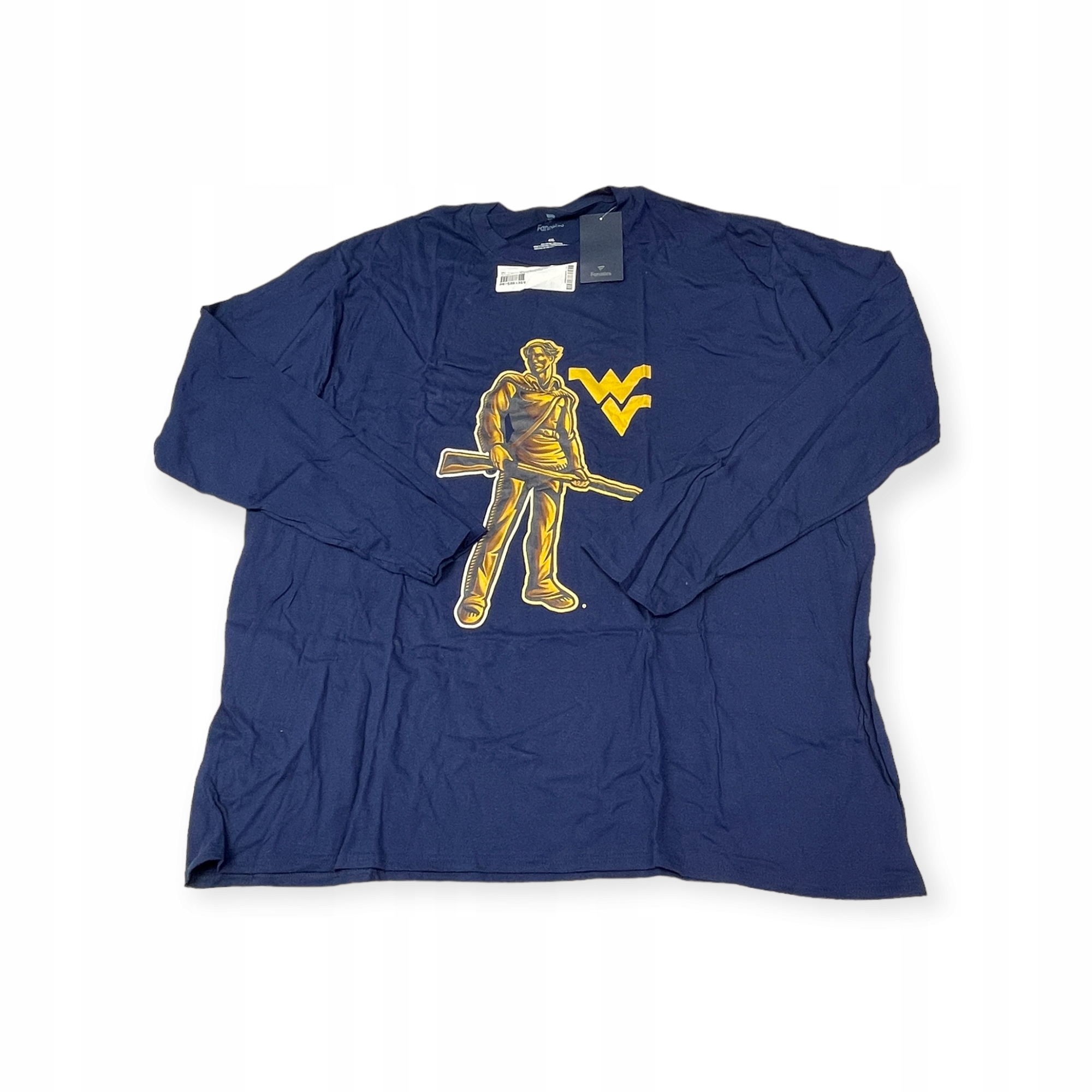 Bluzka koszulka męska Fanatics West Virginia Mountaineers Ncaa 4XL
