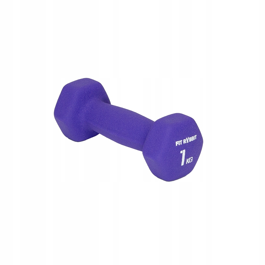Fit-Rabbit Zestaw Hantli Winylowych HEX 2x1 kg Kod producenta 1112