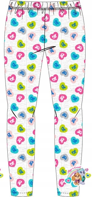 

Psi Patrol Paw Skye Legginsy Getry Bawełna _ 110