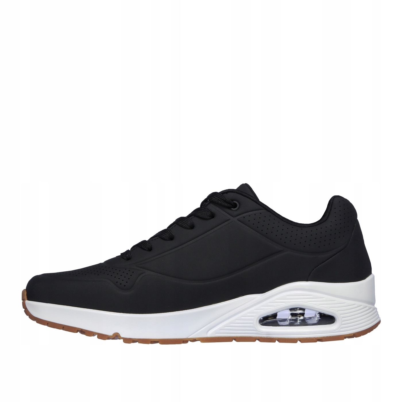 Pánské boty Skechers Uno Stand On Air Černé nízké šněrovací velikost 44