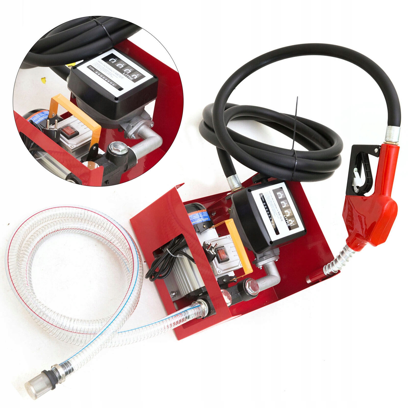 Самовсасывающий дизельный насос 60 л/мин 550 Вт 230 В