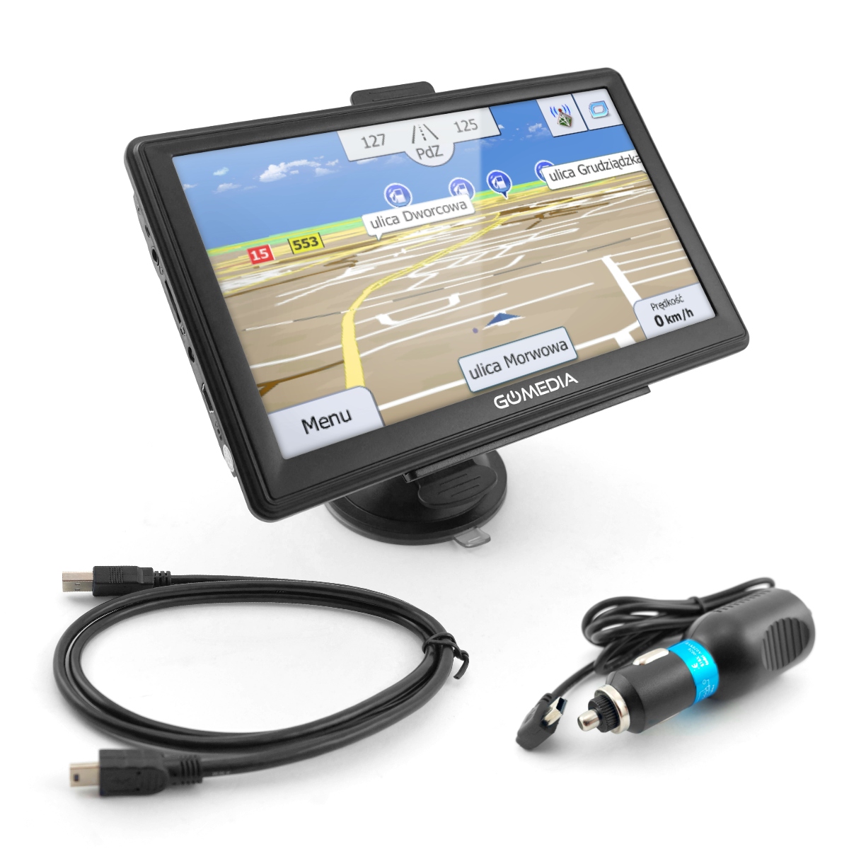 

Nawigacja GPS7010 Dotykowy Ekran 7" iGO Primo