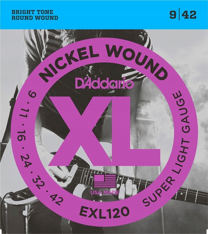 

D'Addario EXL120 9-42 Struny do gitary elektryczne